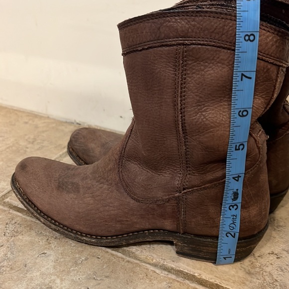 Frye Coachella Boots Rich Brown Leather 5.5 - Picture 7 of 7